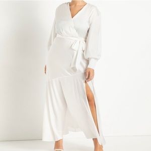 Eloquii Satin Maxi dress